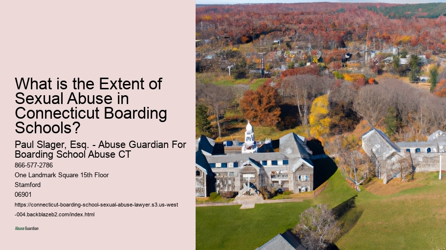 What is the Extent of Sexual Abuse in Connecticut Boarding Schools?